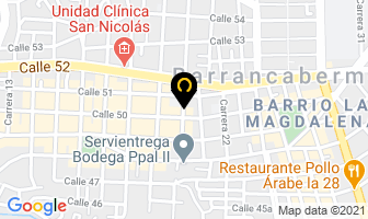 Mapa de Distribuidora Refriamaya en Barrancabermeja