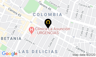 Mapa de Distribuidora Rincón en Barranquilla