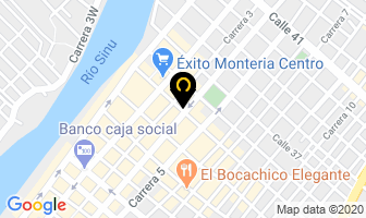Mapa de Distribuidora Rop Plast en Montería