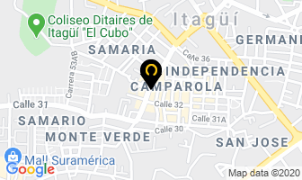 Mapa de Distribuidora San Remo en Itaguí