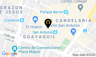 Mapa de Distribuidora Santa en Medellín