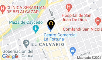 Mapa de Distribuidora Shalom en Cali