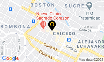 Mapa de Distribuidora Surtimax La 49 en Medellín