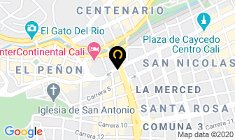 Mapa de Distribuidora Surtitodo en Cali