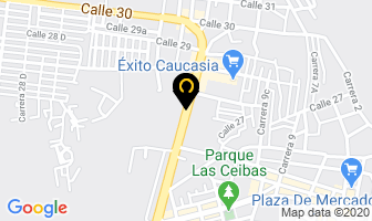 Mapa de Distribuidora Surtivel en Caucasia
