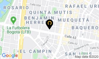 Mapa de Distribuidora Tecniejes en Bogotá D.C