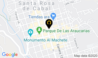 Mapa de Distribuidora Tom Pollo en Santa Rosa de Cabal