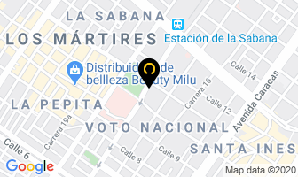 Mapa de Distribuidora Viena en Bogotá D.C