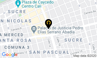 Mapa de Distribuidora Y Comercializadora Jl en Cali