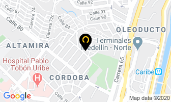 Mapa de Distribuidora Yarupán en Medellín