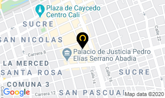 Mapa de Distribuidora Yuliana en Cali