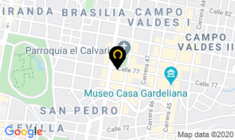 Mapa de Distribuidora Zaher Ltda en Medellín
