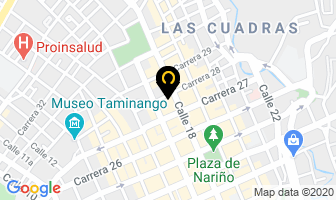 Mapa de Distribuidoray Comercializadora Horizonte en Pasto