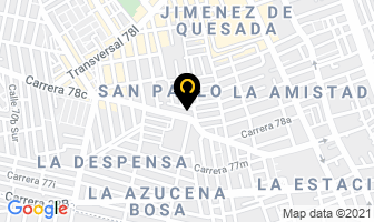 Mapa de Distribuidores Cocoburgos en Bogotá D.C