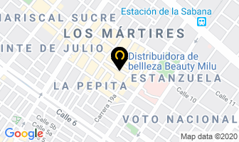 Mapa de Distribuidores San Andresito en Bogotá D.C