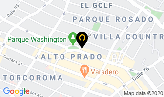 Mapa de Districandy en Barranquilla