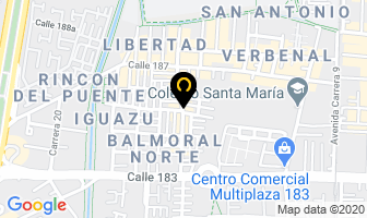 Mapa de Districarnes Matius en Bogotá D.C