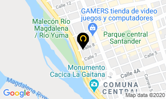 Mapa de Districharry en Neiva