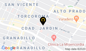 Mapa de Districlinic S.a.s. en Barranquilla