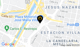 Mapa de Districocos en Medellín