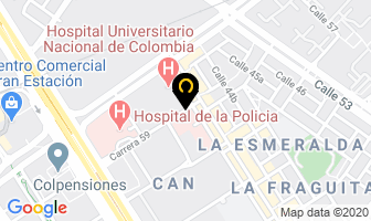 Mapa de Districopor Fabricantes en Bogotá D.C