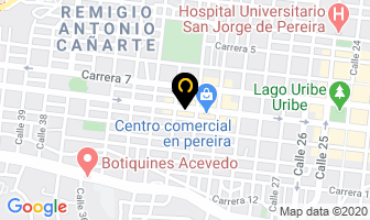 Mapa de Distrieconómicos en Pereira