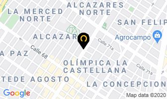 Mapa de Distrieléctricos 7 De Agosto en Bogotá D.C