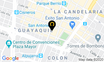 Mapa de Distriensambles en Medellín