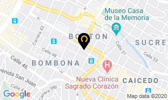 Mapa de Distrigipi en Medellín