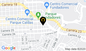Mapa de Distrihogar en Manizales