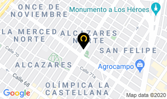 Mapa de Distrijapones en Bogotá D.C