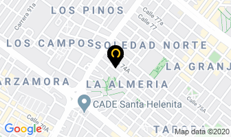 Mapa de Distrijar E.U. en Bogotá D.C