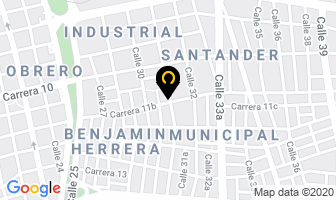 Mapa de Distrilácteos Del Valle S.a. en Cali