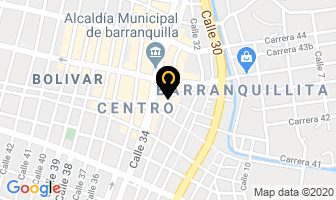 Mapa de Distriloza El Impacto en Barranquilla