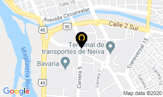 Mapa de Distrilubricantes Ltda. en Neiva