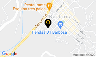 Mapa de Distrimarket Td1 en Barbosa