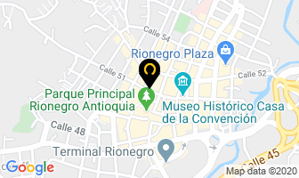 Mapa de Distrimas Del Oriente en Rionegro