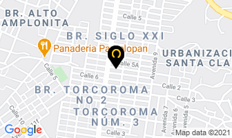 Mapa de Distrimateriales Torcoroma en Cúcuta