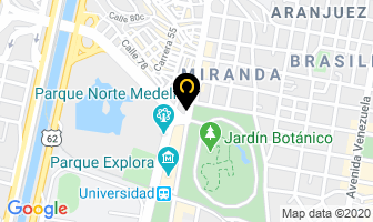 Mapa de Distrimax-ter en Medellín