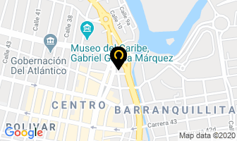Mapa de Distriminutos en Barranquilla