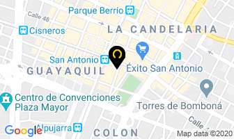 Mapa de Distrinsumos en Medellín