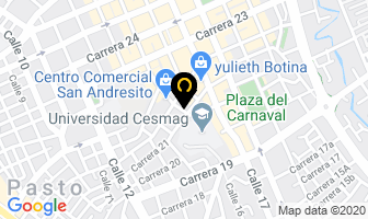 Mapa de Distriplas en Pasto