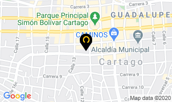 Mapa de Distriplas Cartago en Cartago