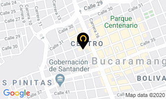 Mapa de Distriplast en Bucaramanga