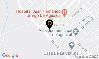 Mapa de Distriplasticos Santander en Aguazul