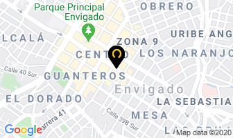 Mapa de Distriplaza La 40 en Envigado