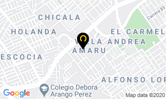 Mapa de Distripollos Angel en Bogotá D.C