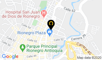 Mapa de Distripollos El Bucanero en Rionegro