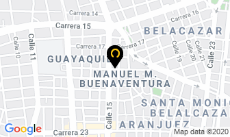 Mapa de Distripor en Cali