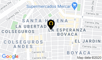Mapa de Distriquesos Santa Elena en Cali